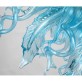 MUR066F AQUA MURANO FLUSH MOUNT  